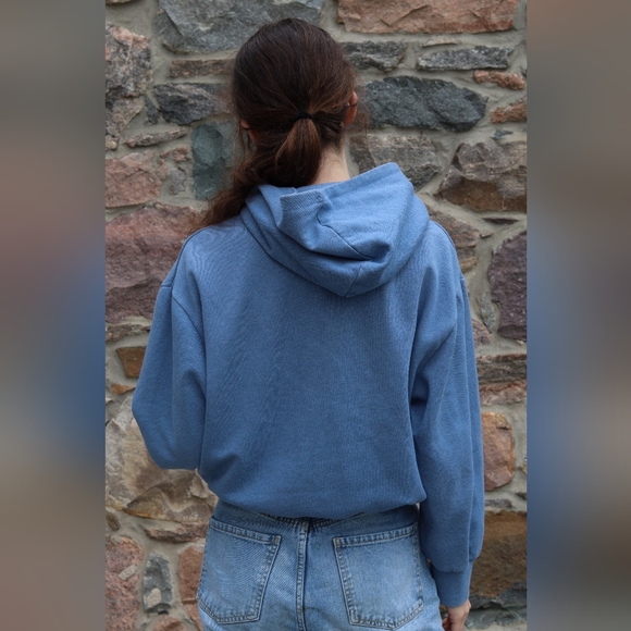 Zara Cropped Elastic Hoodie - Picture 3 of 4